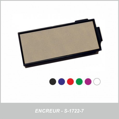 Encreur S-1722-7 pour tampon S-1722