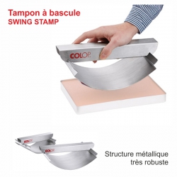 Tampon à bascule / Incurvé