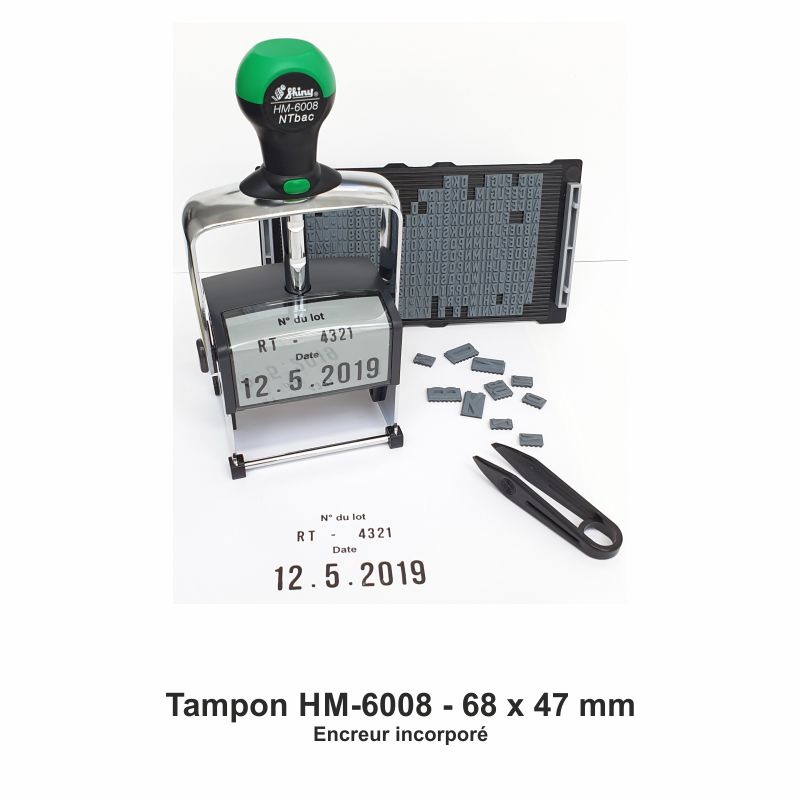 Dateur Manuel 1020 - Chanzy Tampons