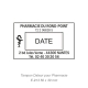 Tampon dateur PRO E-913 pour Pharmacie