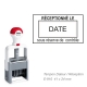 Tampon dateur PRO E-910 pour Pharmacie