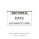 Tampon dateur PRO E-910 pour Pharmacie