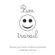 Tampon école - Smiley Bon travail