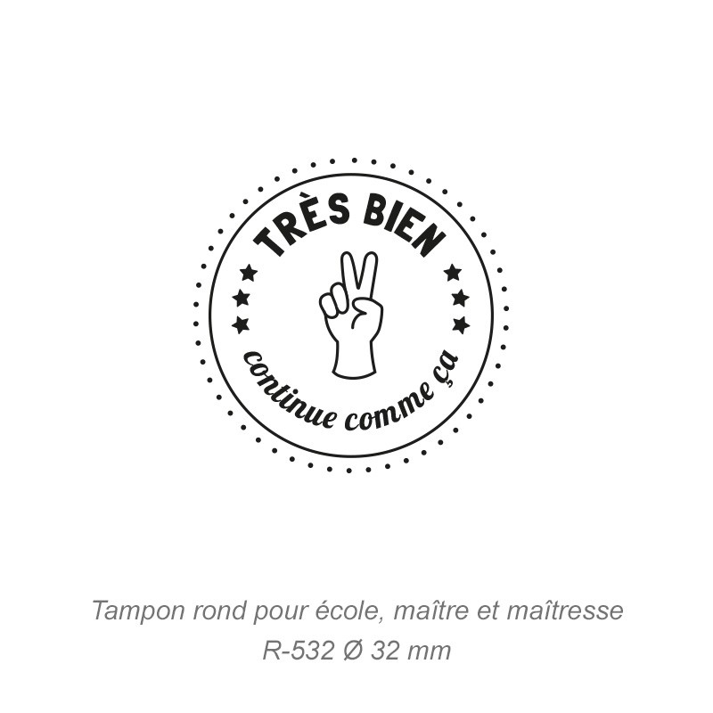 Tampon école – Très bien