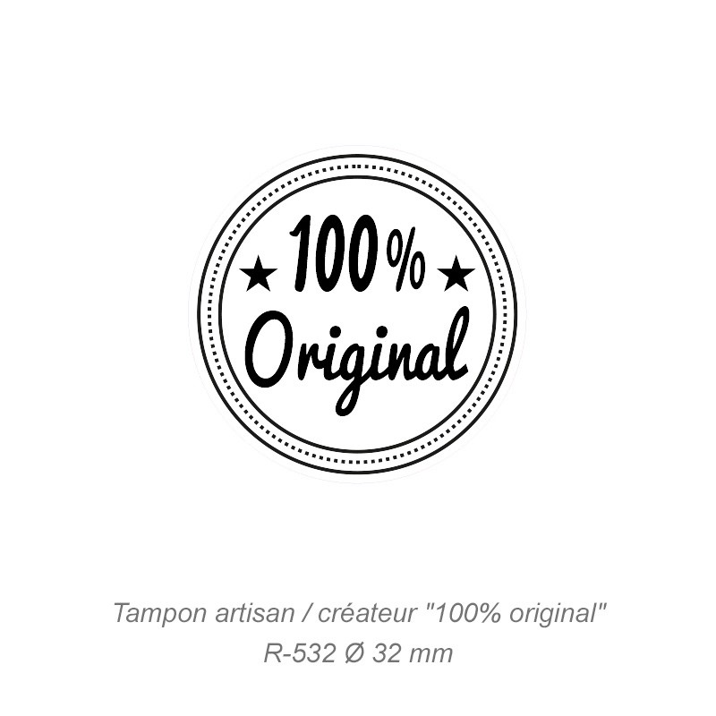 Tampon « 100% original »