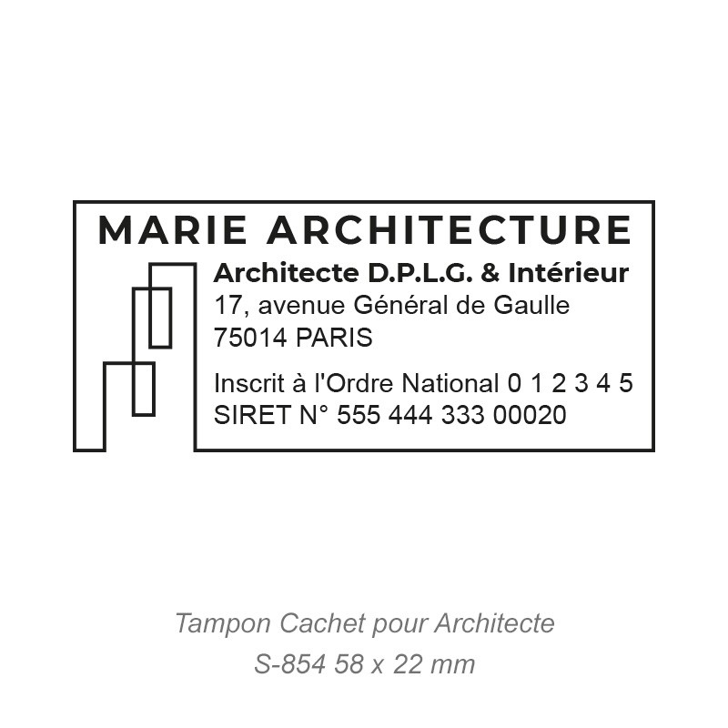 Tampon Architecte