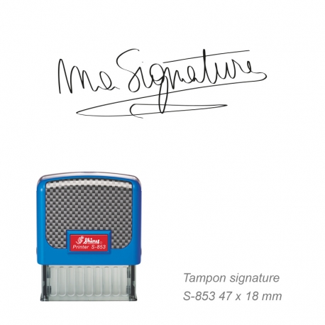 Tampon signature Shiny S-853