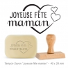 Tampon Savon Joyeuse Fête Maman
