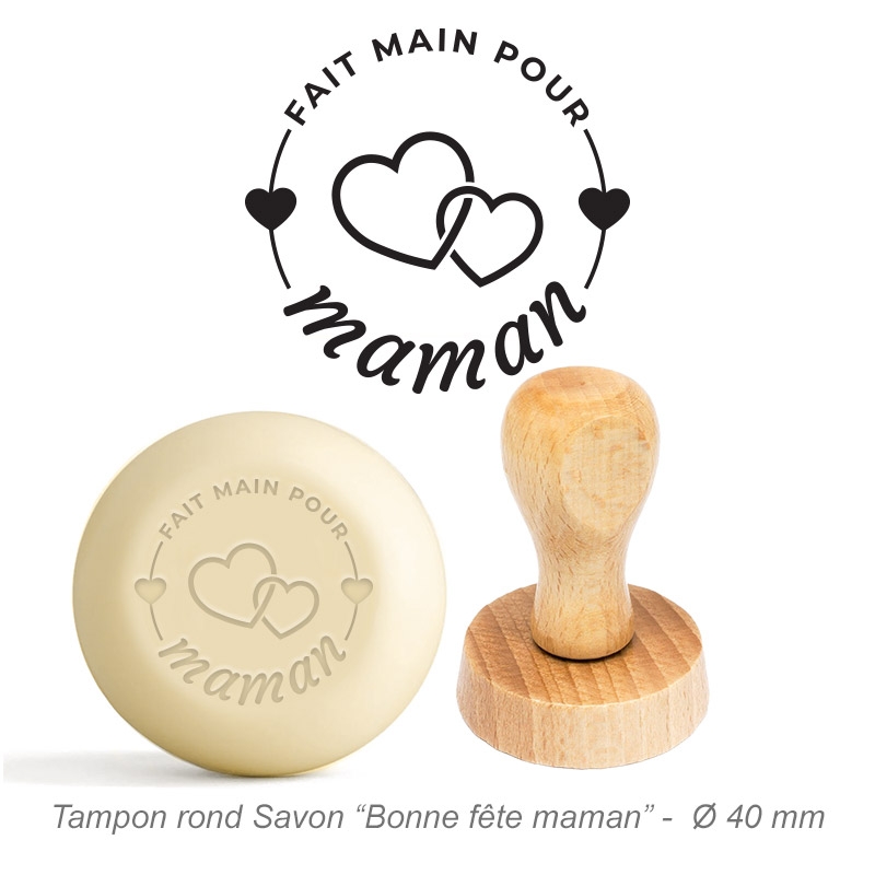 Tampon Savon – Tampon empreinte