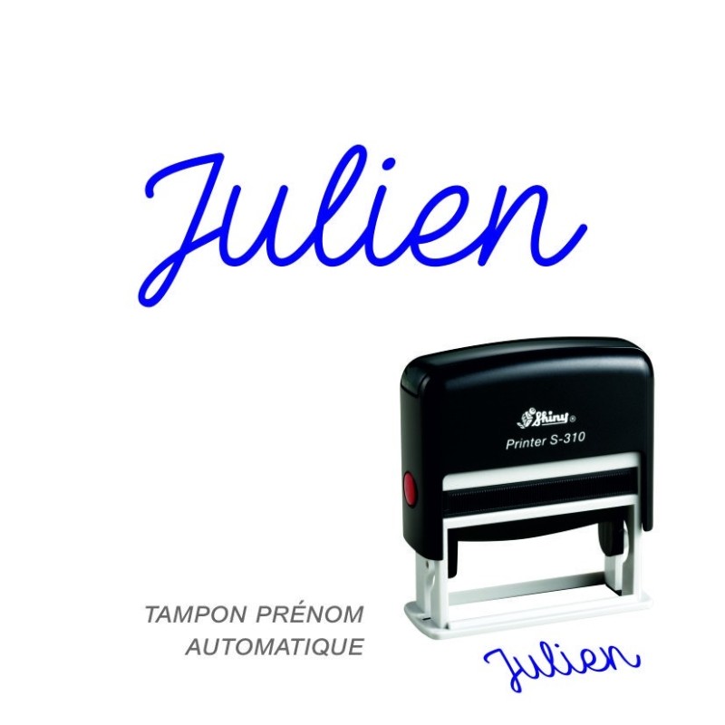 Tampon à encrage automatique  prénom à personnaliser