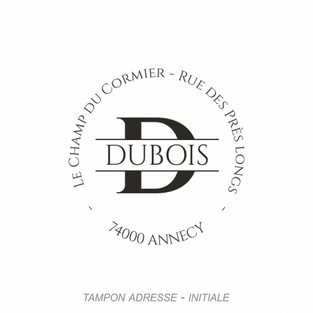 Tampon adresse Initiale