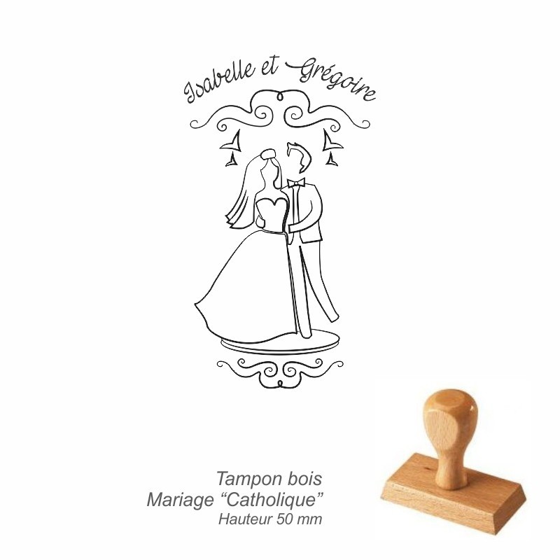 Tampon mariage Catholique