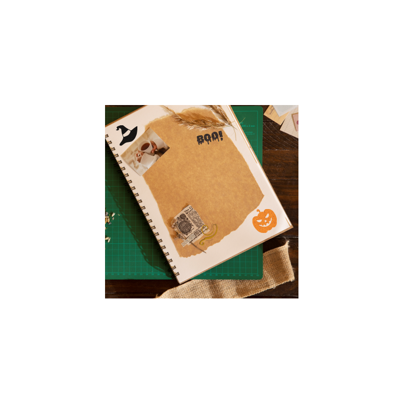 Tampon halloween citrouille