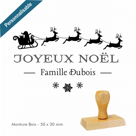 Tampon Joyeux Noël - rennes
