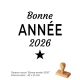 Tampon Savon Bonne Année 2026