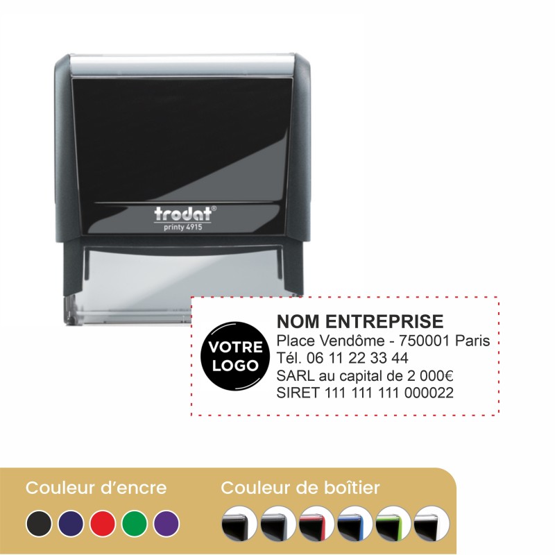 Tampon 6 lignes Trodat 4915