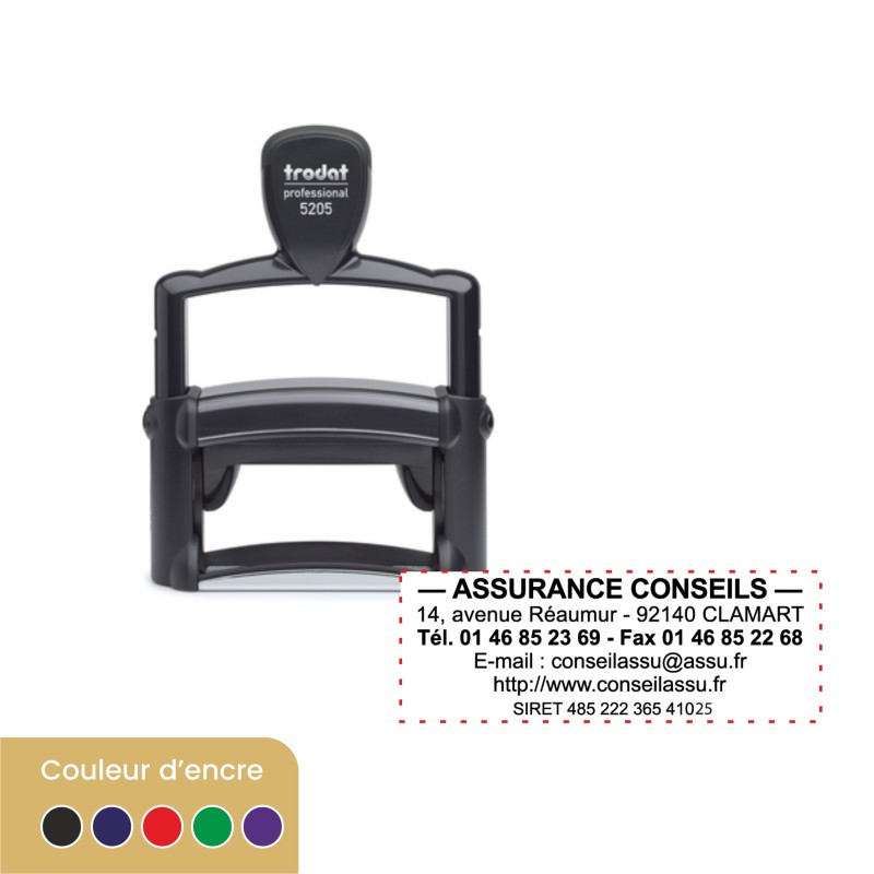 Tampon 6 lignes Trodat 5205