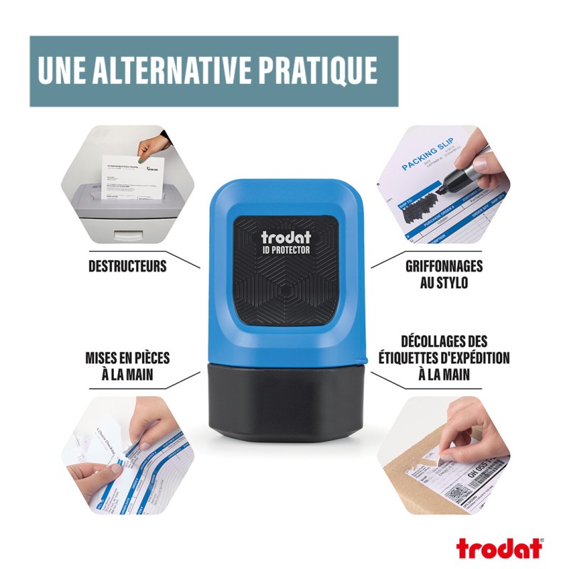 Rouleau encreur pour masquer vos données