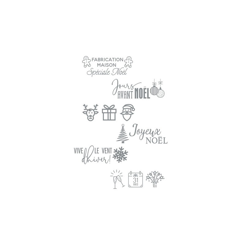 Kit tampon "Fêtes de fin d'année"