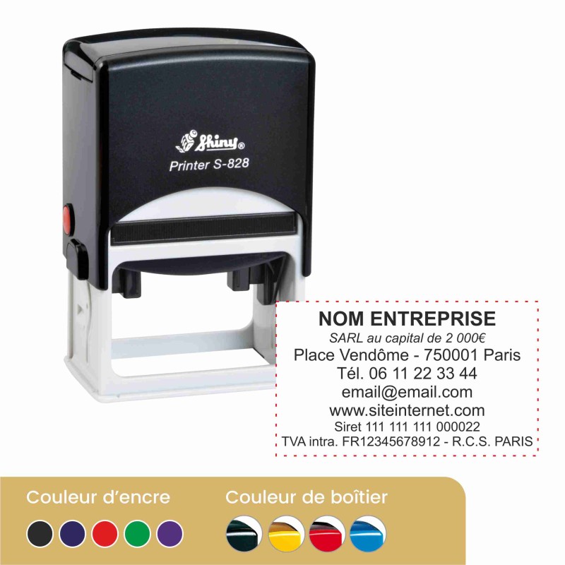 Tampon 7 lignes Shiny S-828