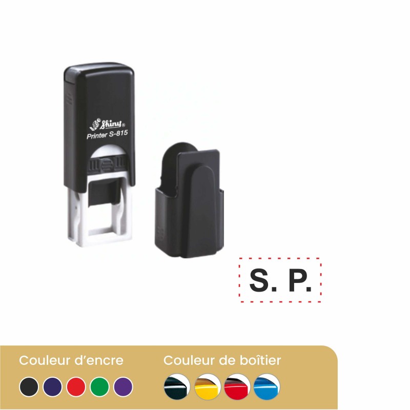 Tampon 2 lignes Shiny S-815