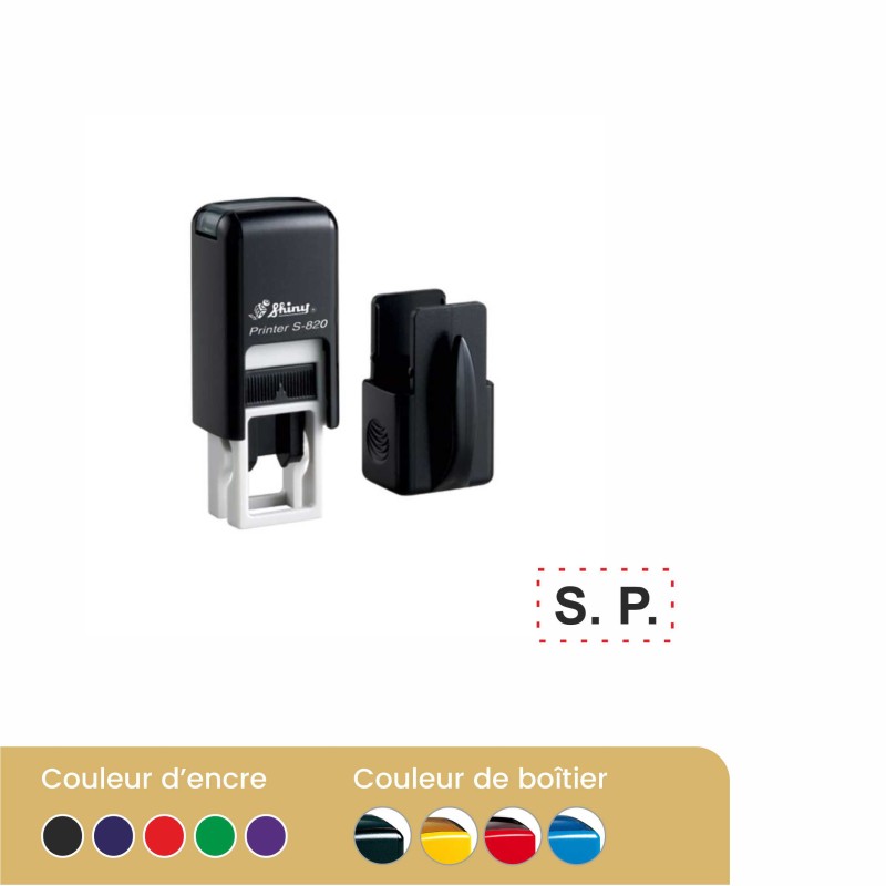 Tampon 2 lignes Shiny S-820