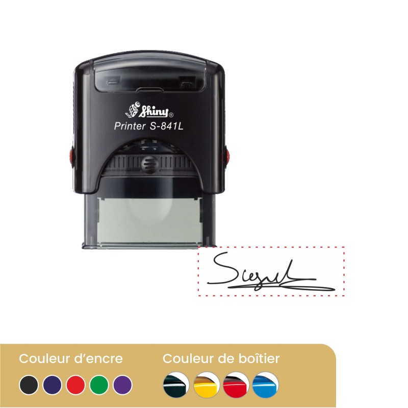 Tampon 2 lignes Shiny S-841L